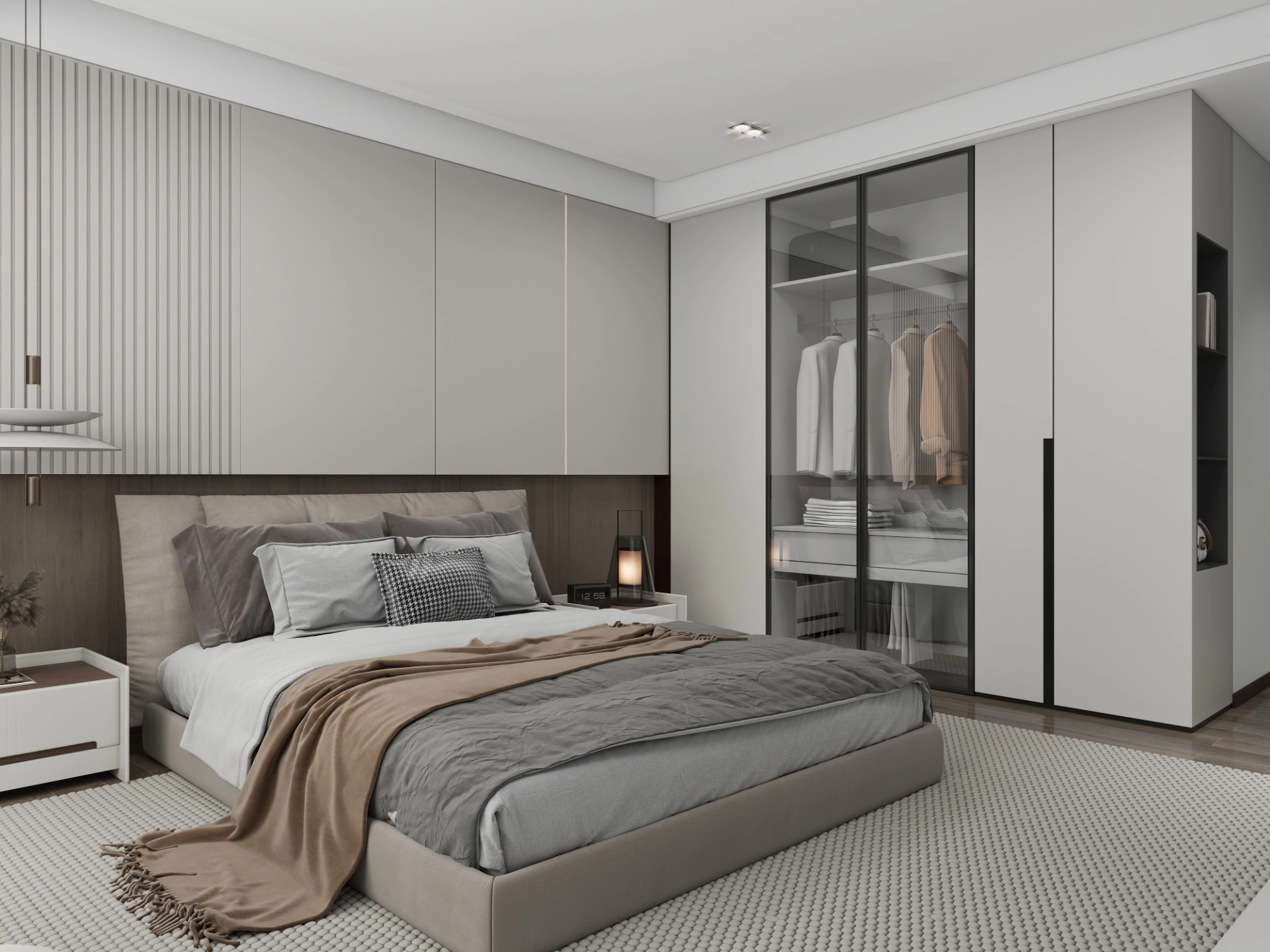 Residence Renaissance real estate promotion apartment master suite