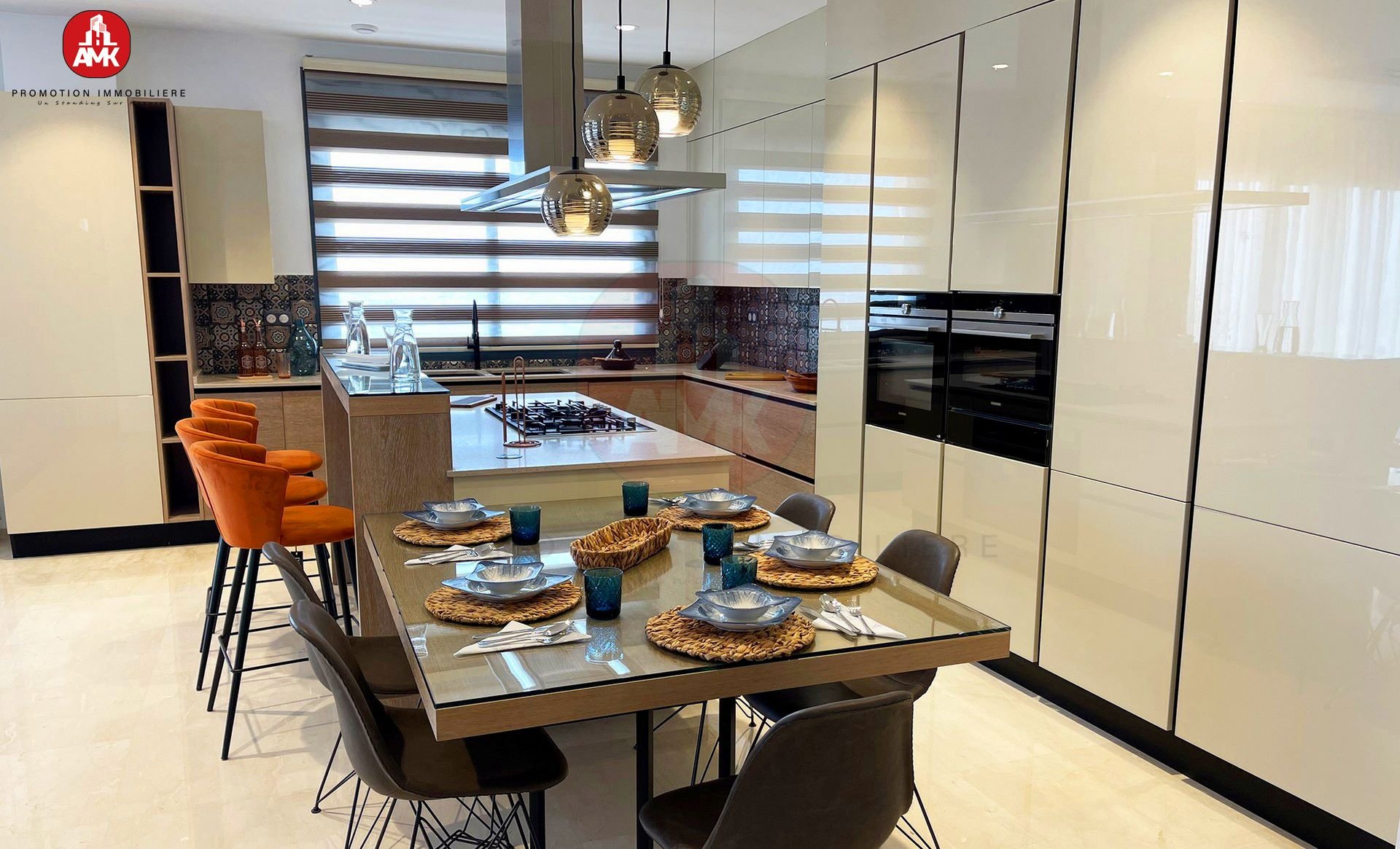 cuisine, salle de bain, AMK hebbache immobilier Promoteur Immobilier Alger promotion immobilière à alger