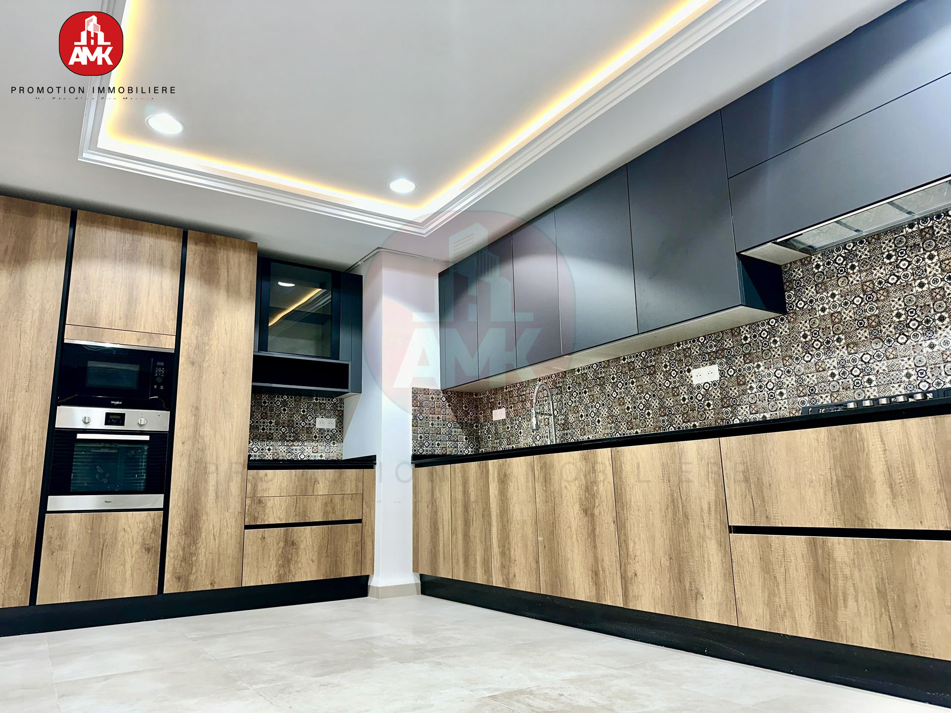 cuisne équipée, AMK hebbache immobilier Promoteur Immobilier Alger promotion immobilière à alger